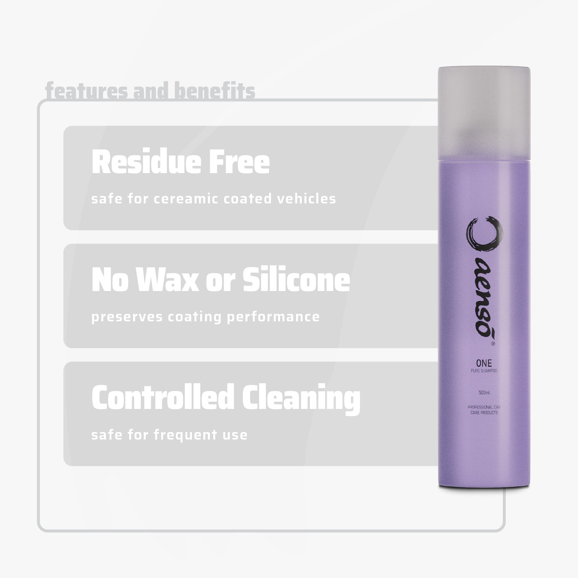 Aensō One – Pure Shampoo