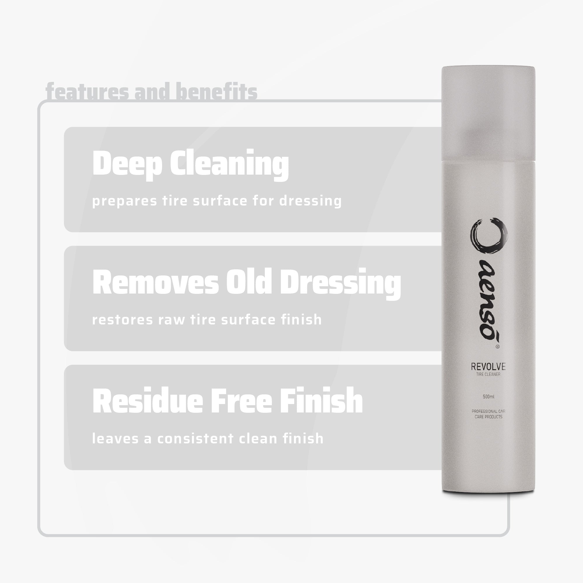 Aensō Revolve - Tire Cleaner